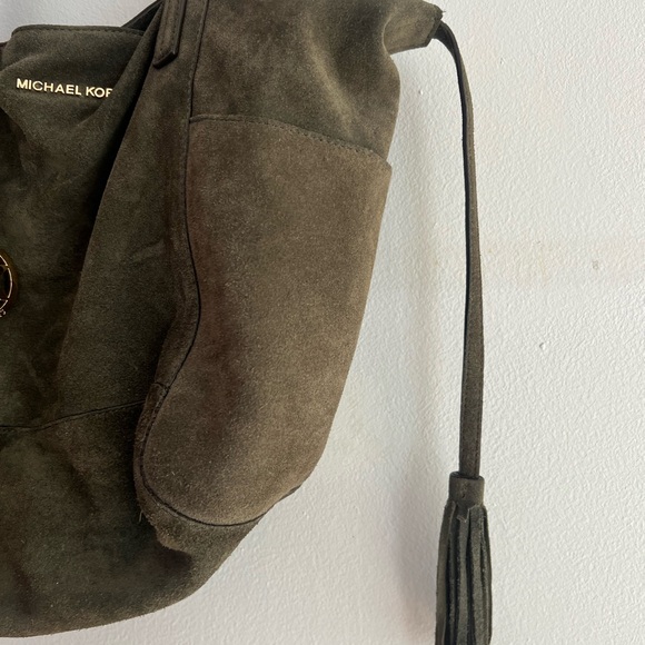 Michael Kors suede purse - Picture 5 of 9